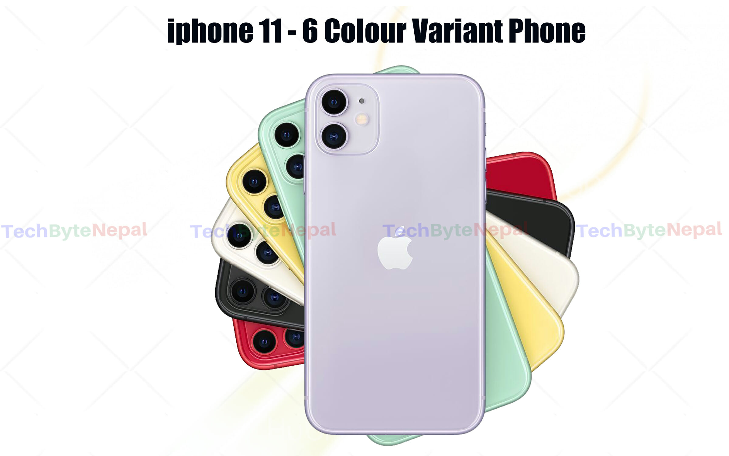 iPhone 11 color variants